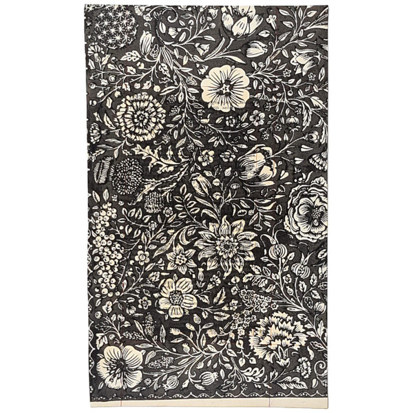 a floral lino print made by printmakers J&J Jeffery