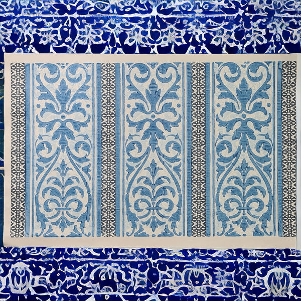 FANCY: Blue Wallpaper