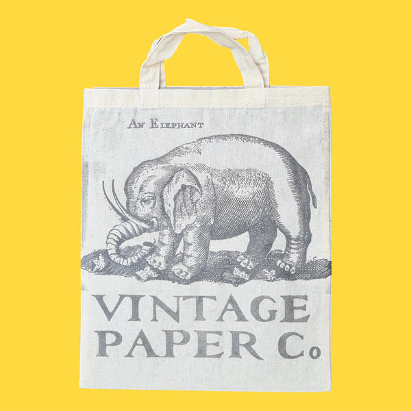 VPCo Silver Elephant Book Bag