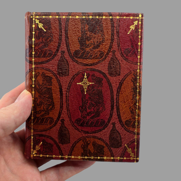 Leather Artists' Book - Bears