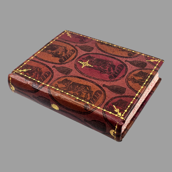 Leather Artists' Book - Bears