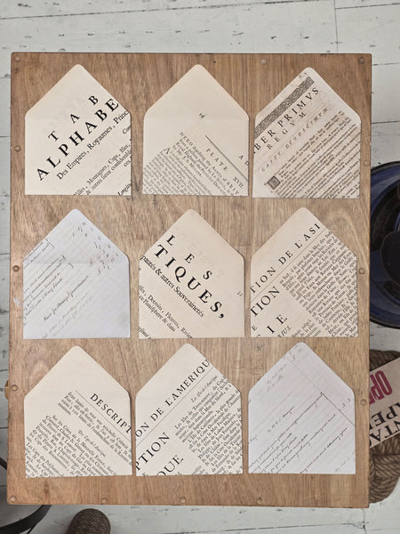 Paste Printed Paper Specimen Pack - Autumn